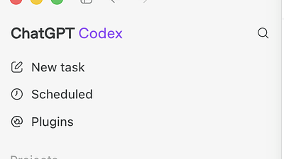 Codex 变成了 ChatGPT App